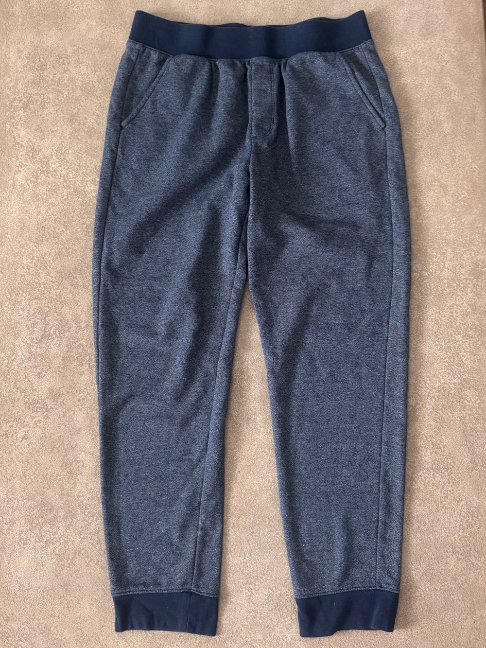 Athletic Works Boys Joggers XXL 18 Blue Fleece Sweatpants